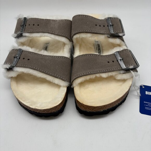 Birkenstock Arizona Shearling Stone coin main image 5